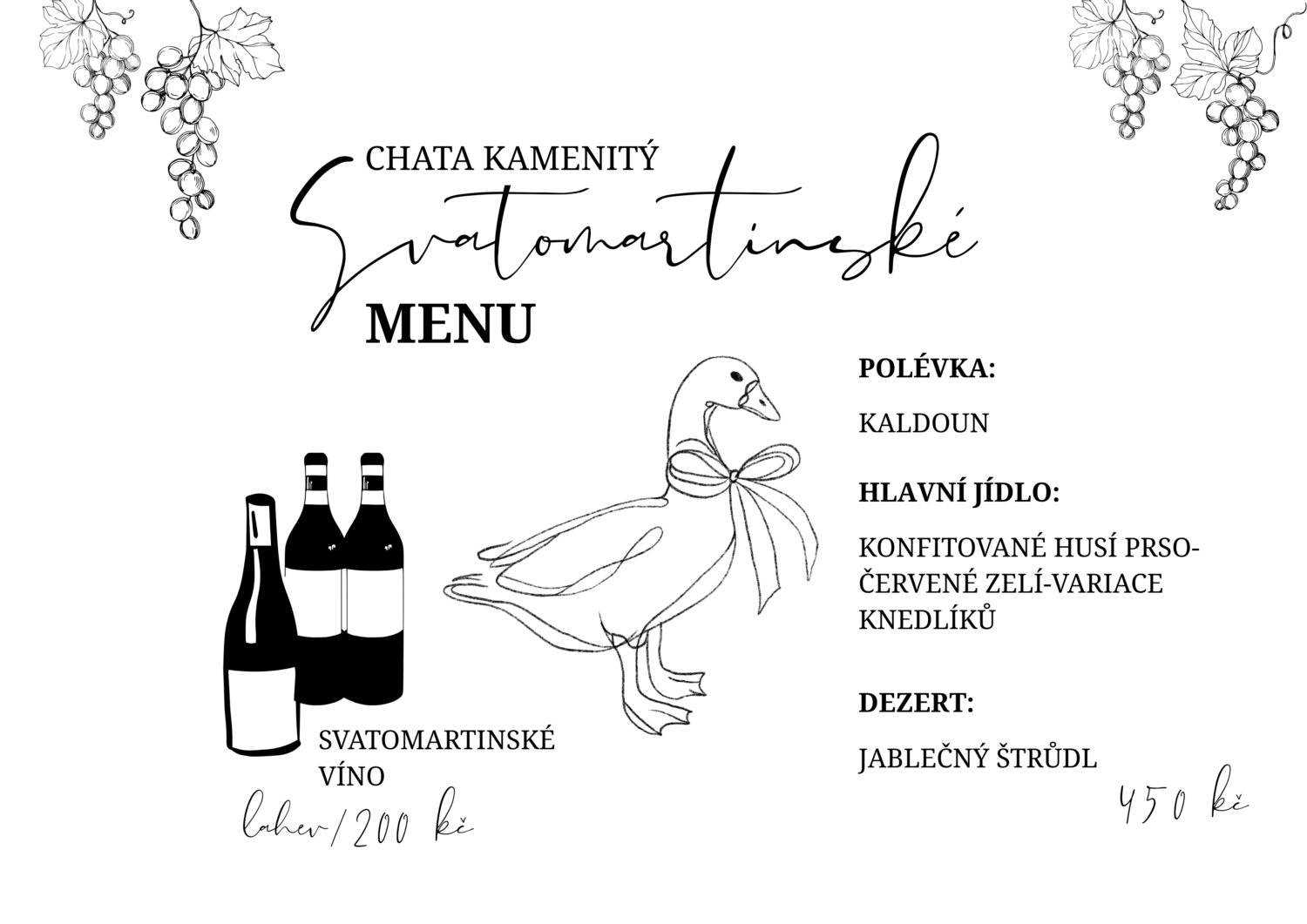 Svatomartinské menu